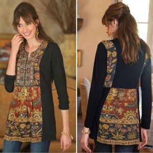 Soft Surroundings Mirage Tunic, Large, EUC